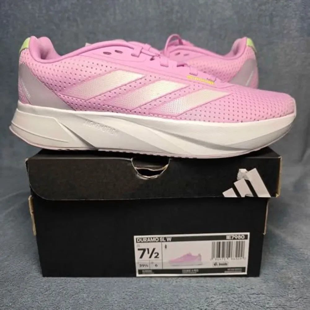 Adidas Duramo SL W Pink Running Shoes Women's Size 7.5